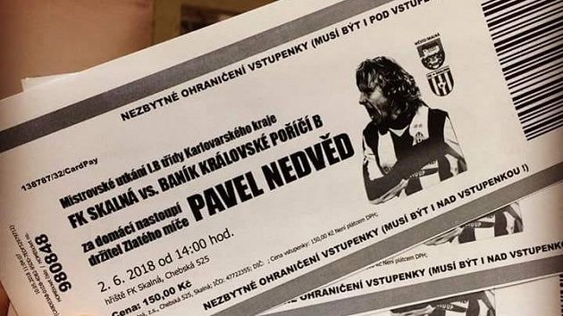 Legendární Pavel Nedvěd se na začátku června představí v I. B třídě v dresu Skalné. Legendární Pavel Nedvěd se na začátku června představí v I. B třídě v dresu Skalné.