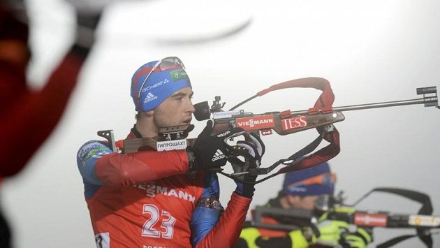Rus Dmitrij Malyško vyhrál sprint na biatlonovém Světovém poháru v Oberhofu. Rus Dmitrij Malyško vyhrál sprint na biatlonovém Světovém poháru v Oberhofu.
