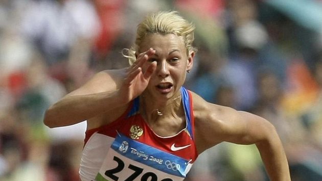 Ruská sedmibojařka Taťjana Černovová na archivním snímku z OH 2008. Ruská sedmibojařka Taťjana Černovová na archivním snímku z OH 2008.