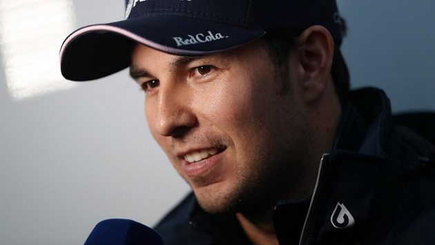 Mexický pilot formule 1 Sergio Pérez Mexický pilot formule 1 Sergio Pérez