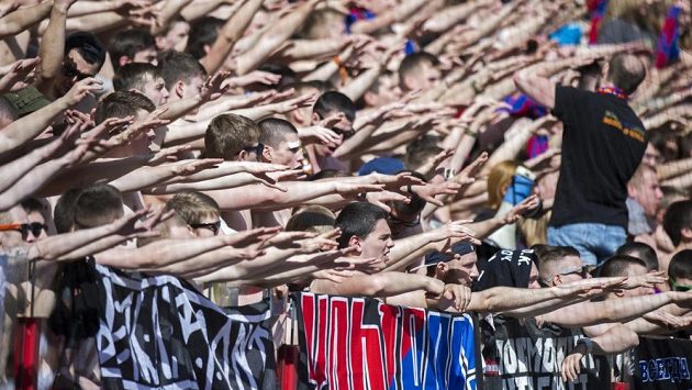 Radikální fanoušci CSKA Moskva. Radikální fanoušci CSKA Moskva.
