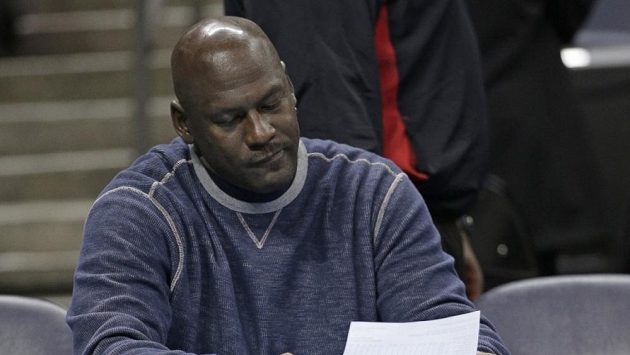 Bývalá basketbalová hvězda Michael Jordan. Bývalá basketbalová hvězda Michael Jordan.