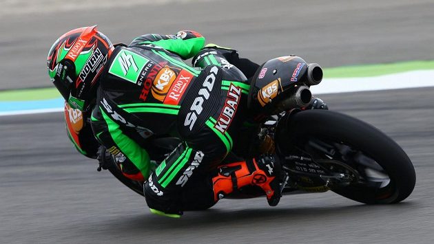 Český motocyklista Jakub Kornfeil během VC Nizozemska. Český motocyklista Jakub Kornfeil během VC Nizozemska.