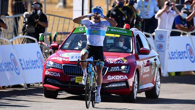 Triumph for courage!  Lucenko burned a favorite pond on the Tour