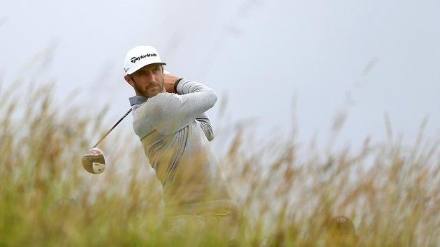 Američan Dustin Johnson vede po prvním kole golfový major British Open. Američan Dustin Johnson vede po prvním kole golfový major British Open.