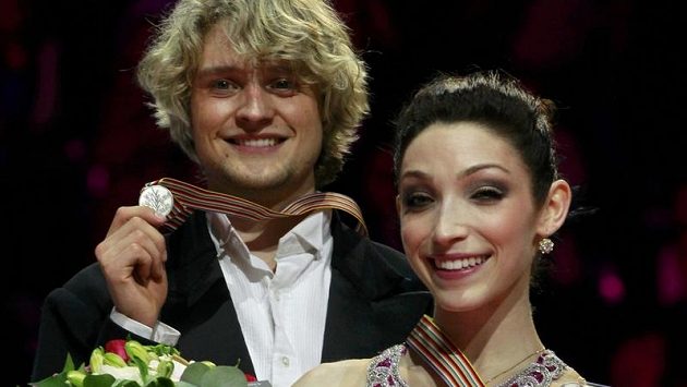 Americký krasobruslařský pár Meryl Davisová a Charlie White. Americký krasobruslařský pár Meryl Davisová a Charlie White.