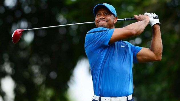 Golfista Tiger Woods na Cadillac Championship v Miami. Golfista Tiger Woods na Cadillac Championship v Miami.