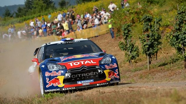 Francouzský pilot Sebastien Loeb. Francouzský pilot Sebastien Loeb.