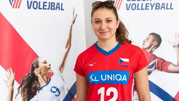Volejbalistka Michaela Mlejnková. Volejbalistka Michaela Mlejnková.