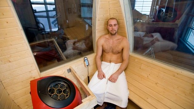 Saunování k běhání prostě patří. Saunování k běhání prostě patří.