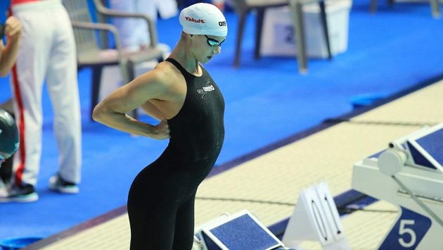 Česká plavkyně Simona Kubová. Česká plavkyně Simona Kubová.