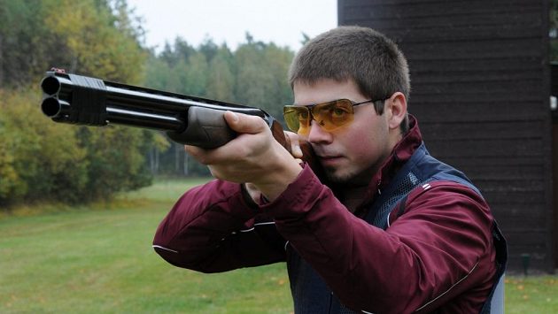 Sportovní střelec Miloš Slavíček na archivním snímku. Sportovní střelec Miloš Slavíček na archivním snímku.