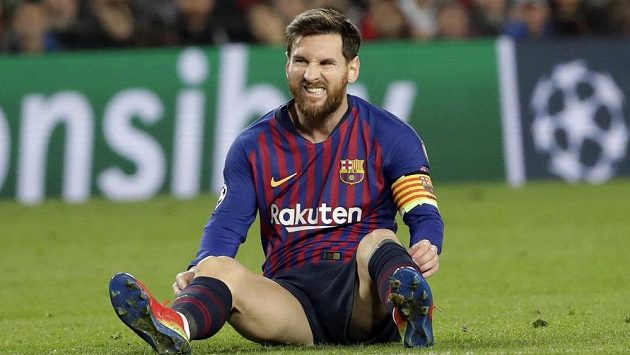 Barcelonský Lionel Messi při utkání s Tottenhamem. Ilustrační snímek. Barcelonský Lionel Messi při utkání s Tottenhamem. Ilustrační snímek.
