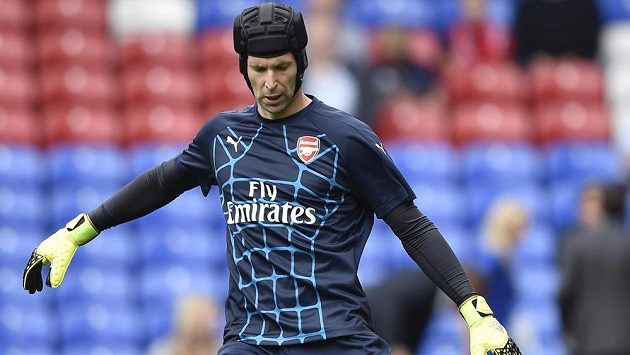 Petr Čech z Arsenalu Petr Čech z Arsenalu