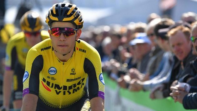 Belgičan Wout van Aert. Belgičan Wout van Aert.