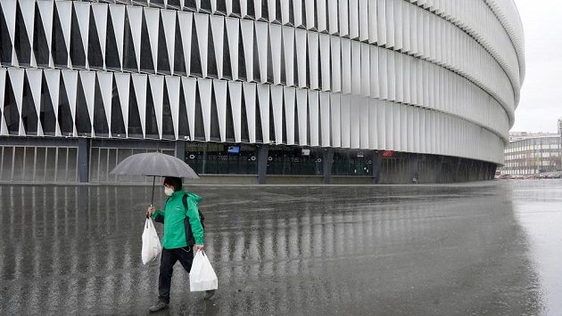 Koronavirus zastavil fotbalový život i v Bilbau. Koronavirus zastavil fotbalový život i v Bilbau.