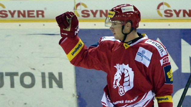 Střelec Vladimír Roth z Třince. Střelec Vladimír Roth z Třince.