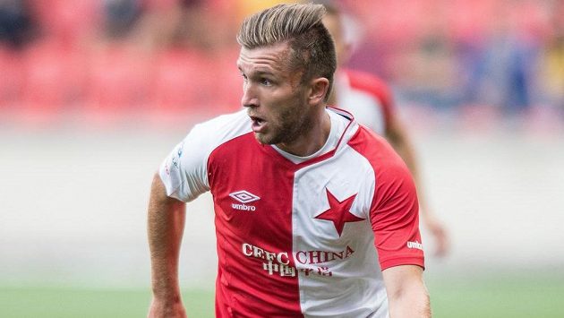Daniel Trubač během přípravného utkání s Celticem. Daniel Trubač během přípravného utkání s Celticem.