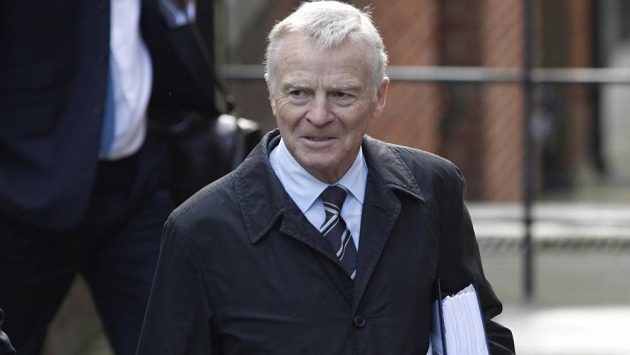 Max Mosley na snímku z roku 2011. Max Mosley na snímku z roku 2011.