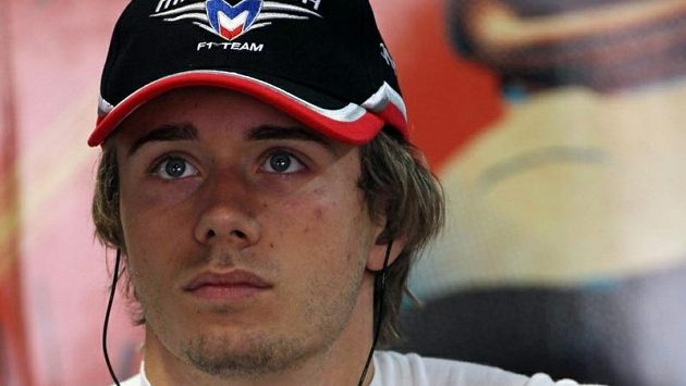 Francouzský jezdec Charles Pic, pilot stáje Marussia Francouzský jezdec Charles Pic, pilot stáje Marussia