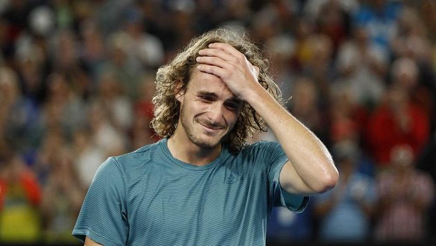 Stefanos Tsitsipas slaví životní úspěch Stefanos Tsitsipas slaví životní úspěch