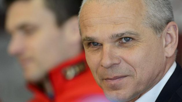Sparťanský trenér Vítězslav Lavička Sparťanský trenér Vítězslav Lavička