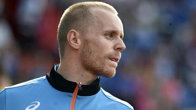 Český oštěpař Jakub Vadlejch při Kontinentálním poháru v Ostravě. Český oštěpař Jakub Vadlejch při Kontinentálním poháru v Ostravě.