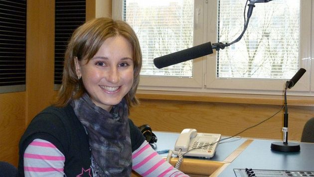 Šárka Sudová v době, kdy pracovala pro Český rozhlas. Šárka Sudová v době, kdy pracovala pro Český rozhlas.