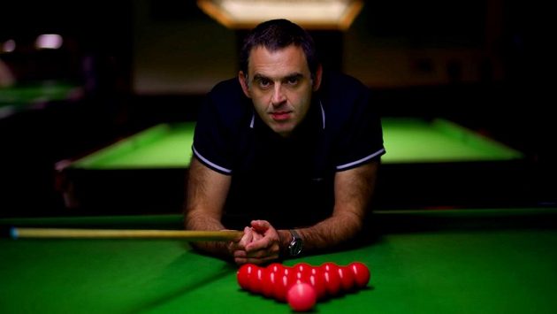 Pětinásobný mistr světa ve snookeru Ronnie O'Sullivan. Pětinásobný mistr světa ve snookeru Ronnie O'Sullivan.