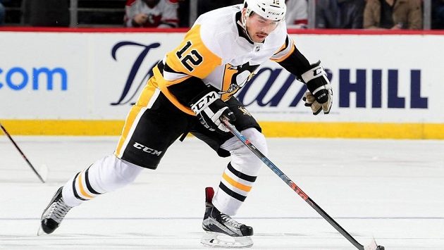 Dominik Simon v dresu Pittsburghu. Dominik Simon v dresu Pittsburghu.