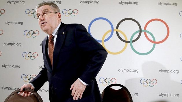 Prezident MOV Thomas Bach. Prezident MOV Thomas Bach.
