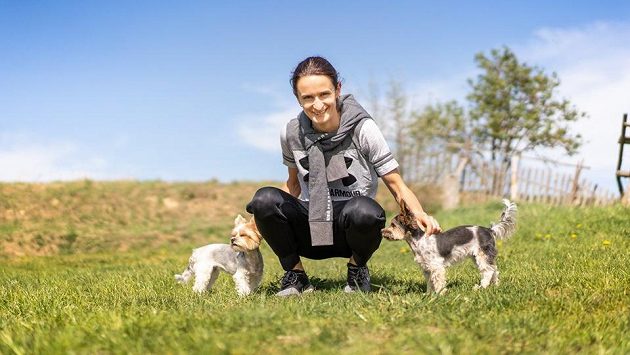 Martina Sáblíková ve chvílích volna. Martina Sáblíková ve chvílích volna.