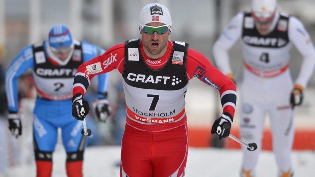 Petter Northug kraloval závodu SP ve Stockholmu. Petter Northug kraloval závodu SP ve Stockholmu.