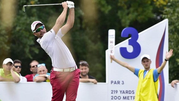 Golfista Filip Mrůzek na Czech Masters. Golfista Filip Mrůzek na Czech Masters.