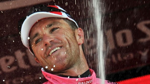 Italský cyklista Luca Paolini Italský cyklista Luca Paolini