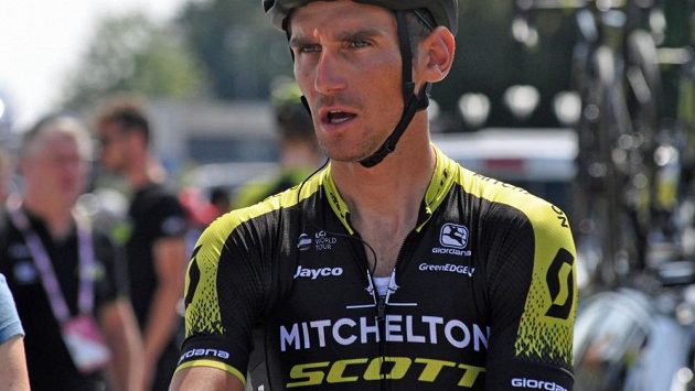 Roman Kreuziger z týmu Mitchelton-Scott během Gira 2018. Roman Kreuziger z týmu Mitchelton-Scott během Gira 2018.