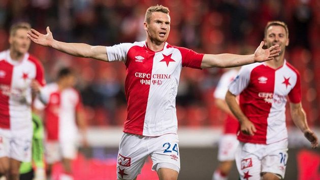Muris Mešanovič je i po zápase s Karvinou hrdinou Slavie Muris Mešanovič je i po zápase s Karvinou hrdinou Slavie