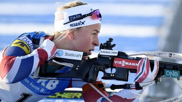 Tiril Eckhoffová musela před olympijskou sezónou také trénovat zrak. Tiril Eckhoffová musela před olympijskou sezónou také trénovat zrak.