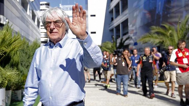 Bernie Ecclestone, promotér F1. Bernie Ecclestone, promotér F1.