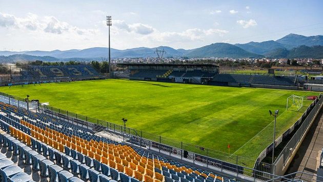 Fotbalový stadión. Ilustrační foto. Fotbalový stadión. Ilustrační foto.