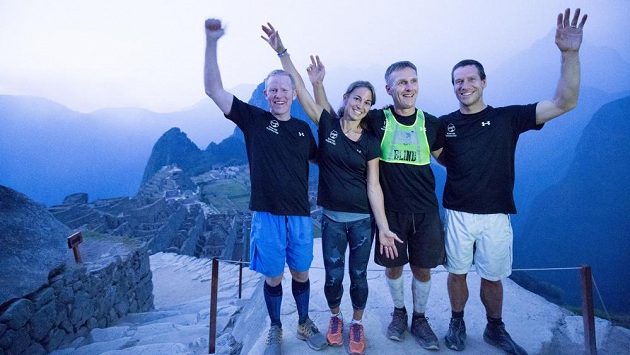 Dan Berlin dobyl Machu Picchu. Dan Berlin dobyl Machu Picchu.