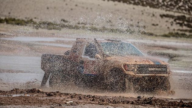 Boris Vaculík na trati Rallye Dakar. Boris Vaculík na trati Rallye Dakar.