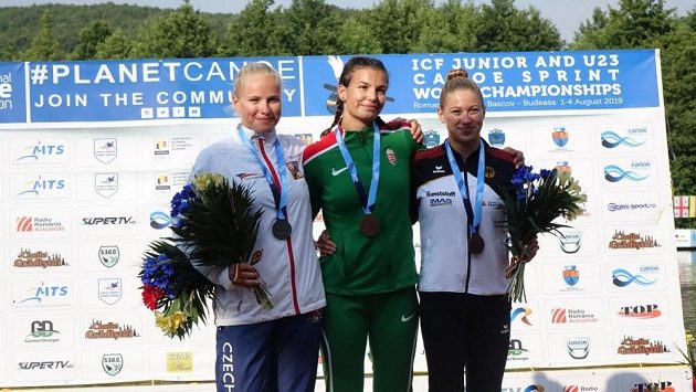 Na bronzovou medaili z račického ME navázala stříbrem Barbora Galádová. Na bronzovou medaili z račického ME navázala stříbrem Barbora Galádová.