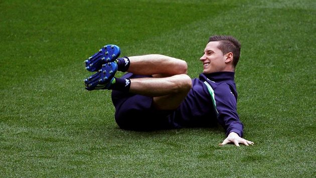 Záložník Wolfsburgu Julian Draxler. Záložník Wolfsburgu Julian Draxler.