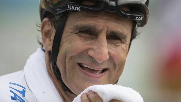 Alex Zanardi na archivním snímku. Alex Zanardi na archivním snímku.