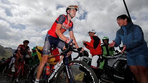 Český cyklista Ondřej Cink v 17. etapě Tour de France. Český cyklista Ondřej Cink v 17. etapě Tour de France.