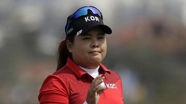 Korejská golfistka Pak In-pe Korejská golfistka Pak In-pe