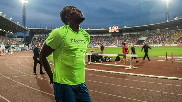 Jamajský sprinter Usain Bolt ještě během své aktivní kariéry na Zlaté tretře. Jamajský sprinter Usain Bolt ještě během své aktivní kariéry na Zlaté tretře.