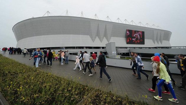 Rostov Arena, jeden ze stadiónů pro nadcházející MS. Ilustrační snímek. Rostov Arena, jeden ze stadiónů pro nadcházející MS. Ilustrační snímek.