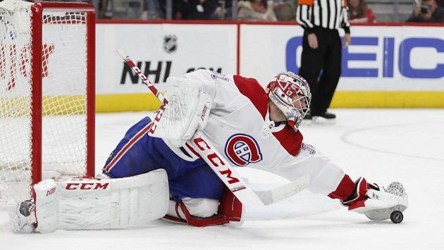 Gólman Montrealu Carey Price v akci (ilustrační foto). Gólman Montrealu Carey Price v akci (ilustrační foto).